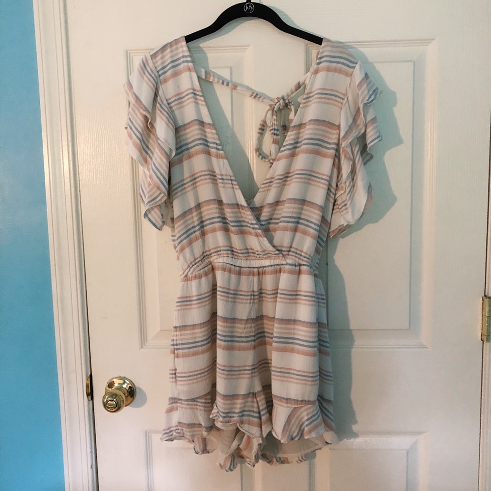 AE Striped Romper